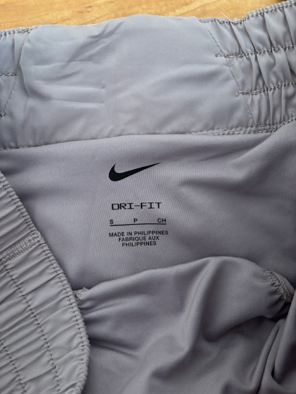 Nike Women's Lavender Athletic Running Shorts - Picture 2 of 5